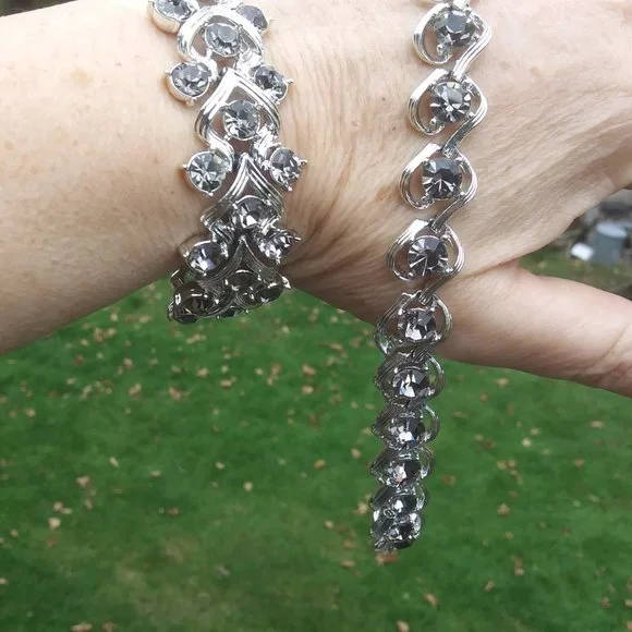 Vintage Kramer choker necklace and bracelet lot  gorgeous quality vintage lot - Picture 11 of 17